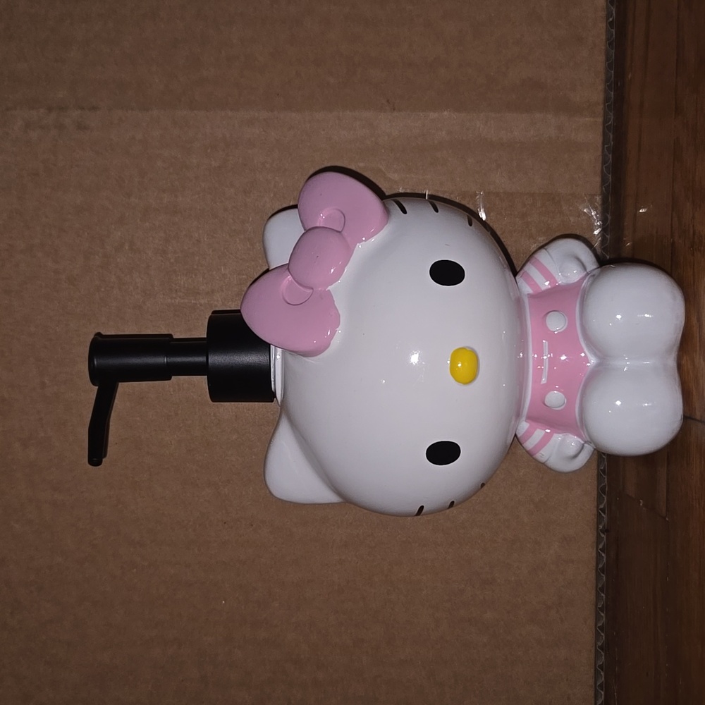 Hello Kitty Ceramic Soap or Lotion Dispenser